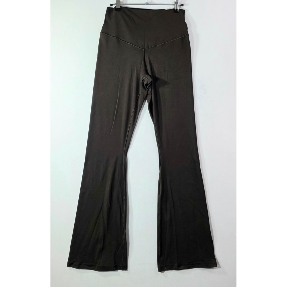 NWT OFFLINE by Aerie Real Me High Waisted Flare Leggings Brown Size L